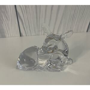 Lenox Fine Lead Crystal Deer  Figurine Paperweight France